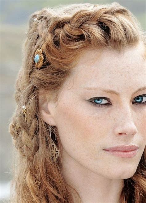 Consider this modern pompadour, which we saw. Viking hairstyles for women with long hair - it's all ...