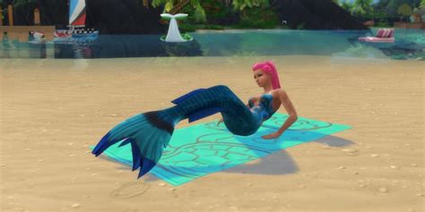 Sims 4 Island Living Cheat Mermaidtail Land Sims Online