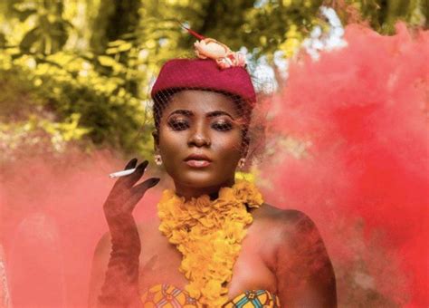 These Photos Of Ahuofe Patri Smoking Weed Will Blow Your Mind Accra Mail