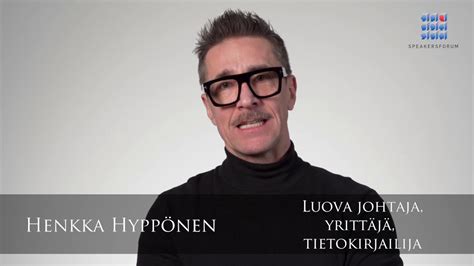 Speakersforum Vuoden Aihe ehdokas - Henri Hyppönen 