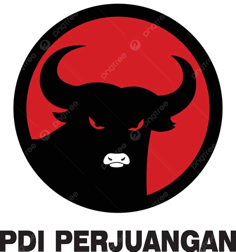 Gambar Logo Pdips, Pdip, Pdi Perjuangan Logo, Parti Pdip PNG dan Vektor