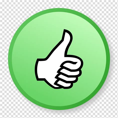 Green Thumbs Up Illustration Thumb Signal Computer Icons Emoji Thumbs Up Hand Smiley Png The