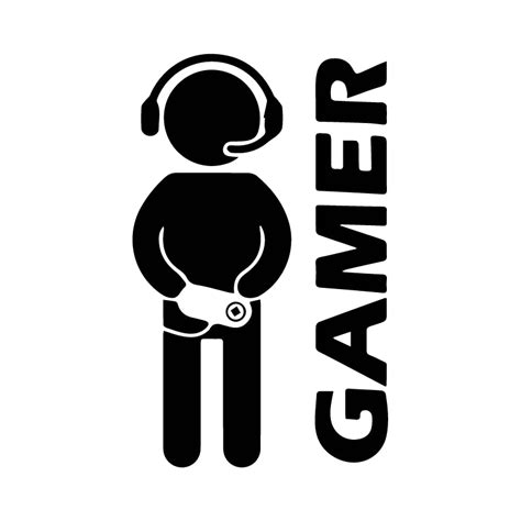 Wall Decal Video Game Sticker Gamer Png Download 800800 Free