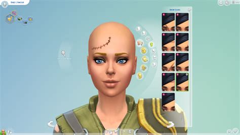 The Sims 4 Get Famous Gold Teeth Scars And Cas Simsvip