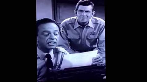 Barney Singing Pistol Packing Barney Fife On The Andy Griffith Show