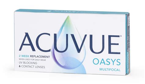 Acuvue Oasys Multifocal 6 St Box Kontaktlinser Lenson Com