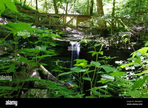 Little Lyons Falls Mohican State Park Ohio Stock Photo Alamy