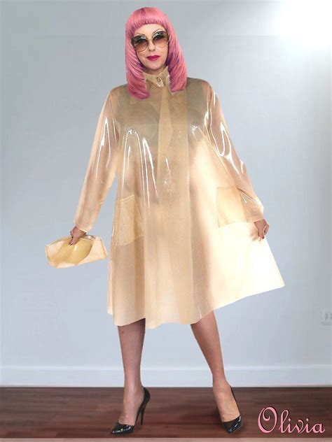 vinyl raincoat pvc raincoat plastic raincoat rain fashion plastic mac rainwear girl latex