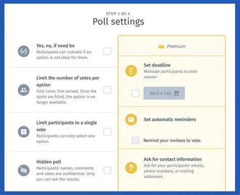 Poll Maker Easy To Use Get Results Fast Doodle