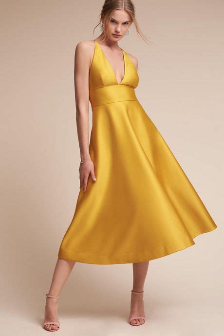Yellow And Gold Dress