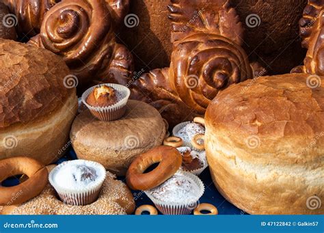 Assortment Of Bakery Products Stock Photo Image Of Life Healthy