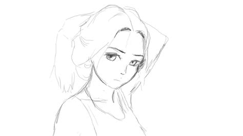Draw Anime Girl Face Youtube
