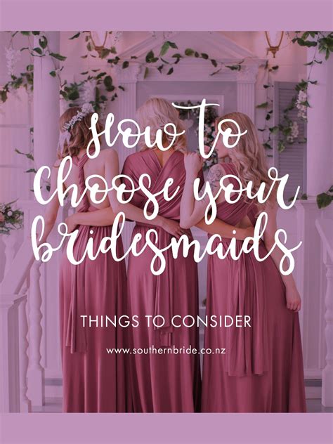 How To Choose Your Bridal Party Picking Bridesmaids And Groomsmen