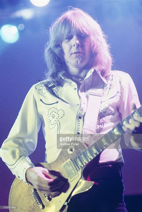 Mick Ralphs Of Bad Company Performs On Stage At Olympia In London