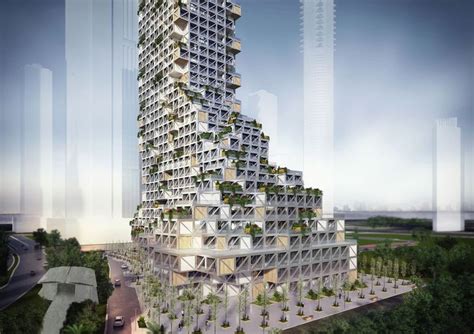 Gallery Of Proposed Permeable Mixed Use Tower In Dubai Challenges