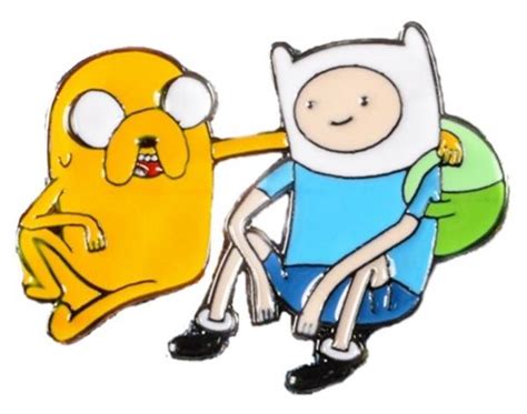 Adventure Time Finn And Jake Enamel Metal Logo Pin Ebay