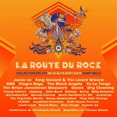 La Route Du Rock 31 Summer Rock Explosion à Saint Malo Lust 4 Live Webzine La Rage De
