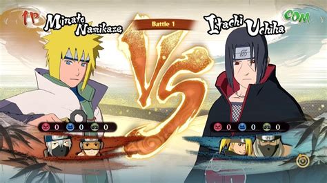 Naruto Shippūden Ultimate Ninja Storm 4 Minato Vs Itachi Youtube