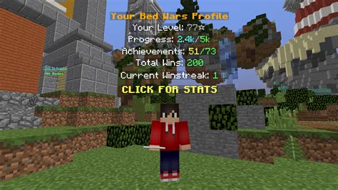 200 Bedwars Wins Hypixel Minecraft Server And Maps