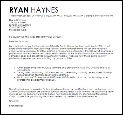 Date… authority name/position name… i have 3 years of experience in the relevant field (show experience, if you have). Qc Experience Certificate Sample Choice Image ...