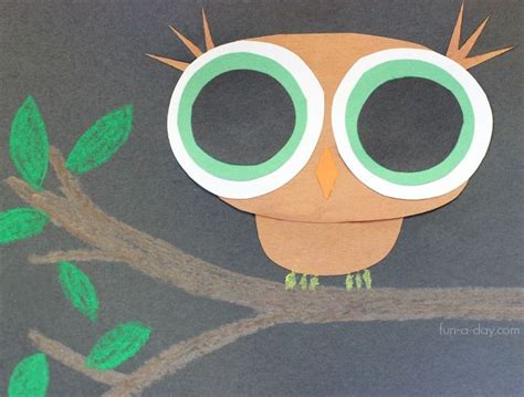Book Inspired Preschool Owl Craft Fun A Day Owl Crafts Preschool
