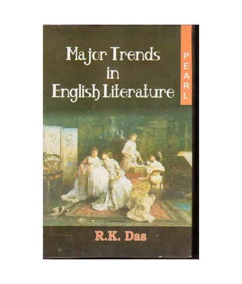 Major Trends In English Literature Buy Major Trends In English