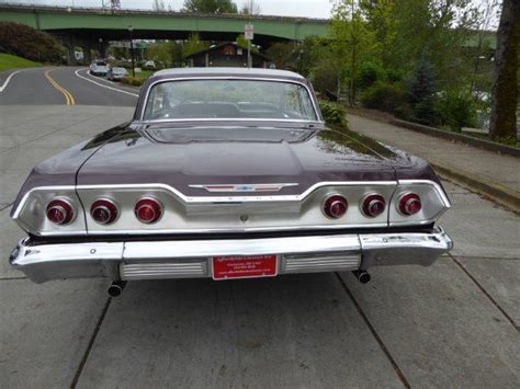 Chevrolet Impala Coupe 1963 Palomar Red Metallic For Sale 31847l233231