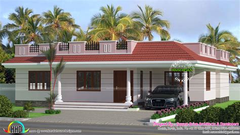 1567 Sq Ft Modern 4 Bhk Villa Kerala Home Design And Floor Plans 9k