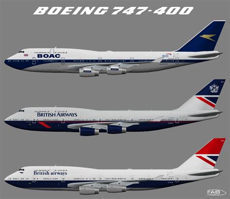 British Airways Retro Liveries 100th Jubilee Boeing 747 400 Juergen