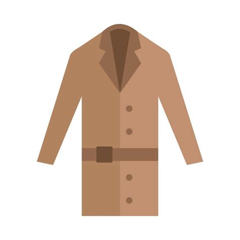 Fashion Trench Coat Vector Art Icons And Graphics For Free Download