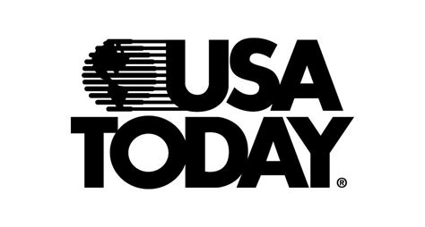 Usa Today Retro Black Logo Digital Art By Gannett Co Pixels