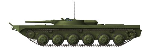 Soviet Prototype Tanks Object 287 A Prototype Light Tank Armed With
