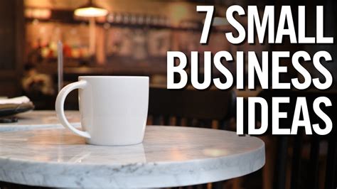 7 Profitable Small Business Ideas For 2017 💰 Entrepreneur Advice Youtube