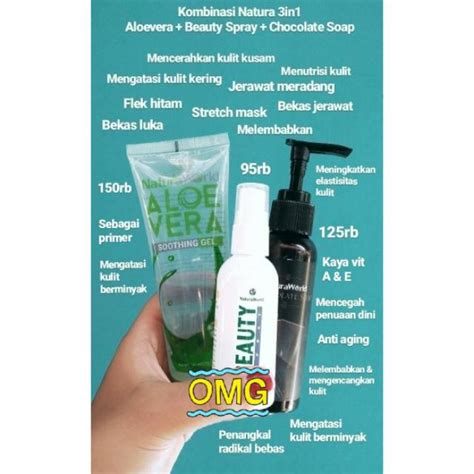 Jual Natura Beauty Spray Natura World Ori 100 Shopee Indonesia