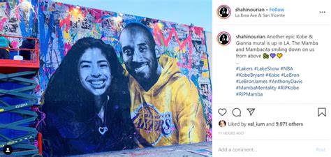 Andaluz based his mural on an image taken by photographer jon soohoo, which shows kobe in his laker's uniform, lying on the floor with his head. A Guide To Finding All The Kobe Bryant Murals in Los Angeles