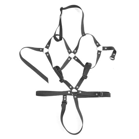 exposed bra chastity belt sexy sex games adult pu leather body harness for women fetish slave