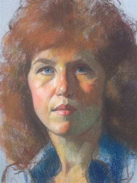Claudia Post Fine Art When Daniel Greene Painted My Portrait