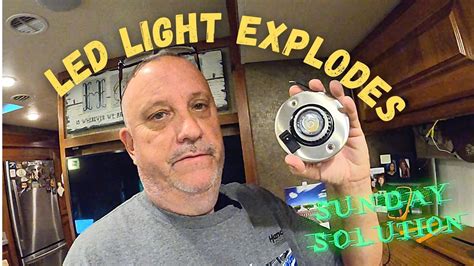 How To Replace Rv Led Lights Rv Light Eyeball Led Sunday Solution
