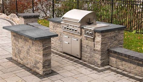 Bbq Grill Islands Landscaping Products Supplier Techo Bloc Bbq