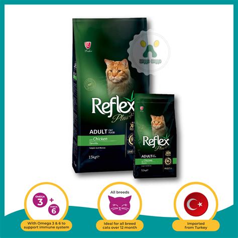 Reflex Plus Chicken Adult Cat Food 15kg Wang Wang Pet Store