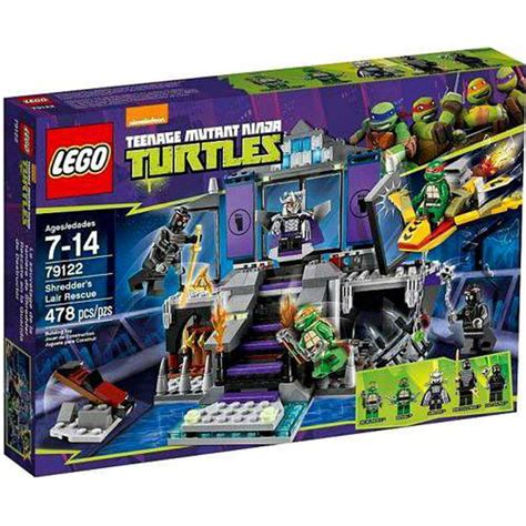 Lego Teenage Mutant Ninja Turtles Nickelodeon Shredders Lair Rescue
