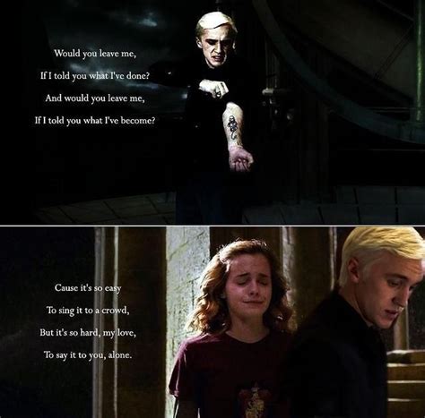 Draco Malfoy And Hermione Granger Harry Potter Fanfiction Draco