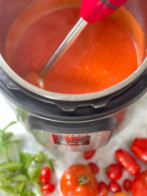 Fresh Tomato Sauce [instant Pot] Confessions Of A Fit Foodie