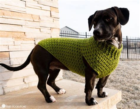 Dog Sweater Crochet Pattern Etsy Crochet Dog Sweater Dog Sweater
