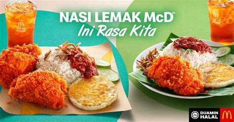 It comes in the malay version, chinese version, indian version, nyonya version and just about any other version they can for a basic serving of nasi lemak, it is equivalent to 644 calories. McDonald's M'sia Now Has Extra Spicy Ayam Goreng That Is ...