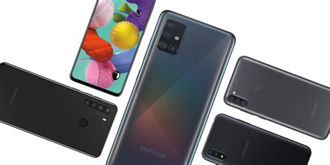 Samsung's new galaxy a range includes the a01, a11, a21, a51, a51 5g, and a71 5g. Samsung Galaxy A (2020) series debuts w/ Galaxy A51 5G ...