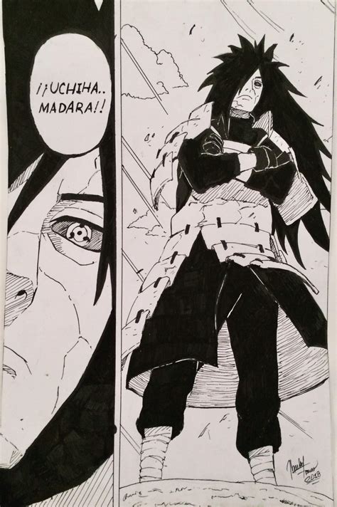 Madara Uchiha Manga Primera Aparicion Arte Amino Amino