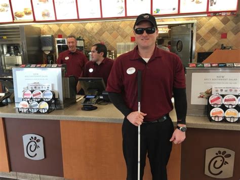 Viera Chick Fil A Employee Overcomes Blindness With A Smile