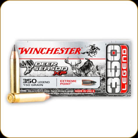 Winchester 350 Legend 150 Gr Deer Season Xp Extreme Point