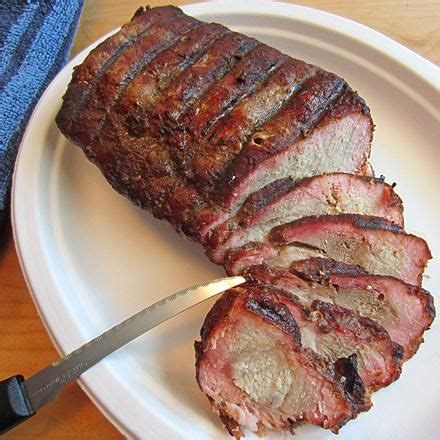 Cook for approximately 45 minutes to 1 hour or until the internal. Pork Recipes : Honey Glazed Mesquite Smoked Pork ...